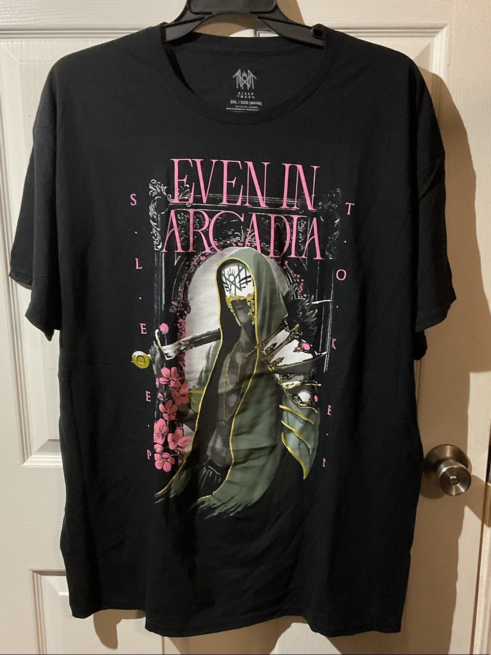 Sleep Token Even In Arcadia Black Graphic Short-Sleeve Tee